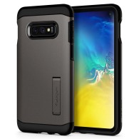 Spigen Tough Armor хибриден кейс с най-висока степен на защита Tech за Samsung Galaxy S10e, Gunmetal