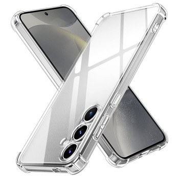 Калъф-Techsuit - Shockproof Clear Silicone - Samsung Galaxy S24 - Clear