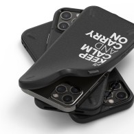 Калъф Ringke Onyx Design Durable TPU Case iPhone 12 Pro / iPhone 12 black (Graffiti)