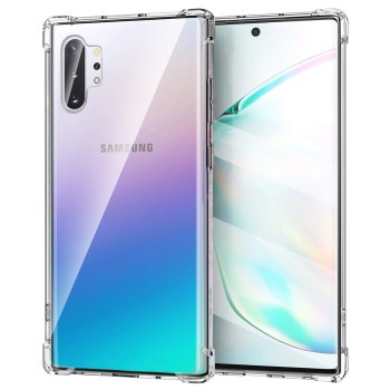 Калъф-Techsuit - Shockproof Clear Silicone - Samsung Galaxy Note 10 Plus 4G / Note 10 Plus 5G - Clear