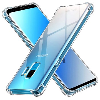 Калъф-Techsuit - Shockproof Clear Silicone - Samsung Galaxy S9 - Clear