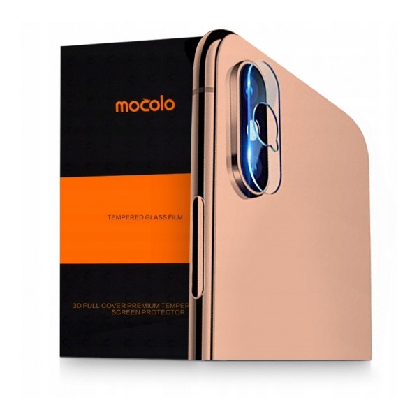Стъклен протектор за камера Mocolo за iPhone X/Xs
