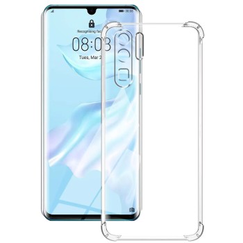 Калъф-Techsuit - Shockproof Clear Silicone - Huawei P30 Pro / P30 Pro New Edition - Clear