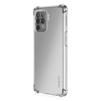 Калъф-Techsuit - Shockproof Clear Silicone - Oppo Reno5 Lite / Oppo A94 4G - Clear