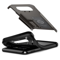 Spigen Tough Armor хибриден кейс с най-висока степен на защита Tech за Samsung Galaxy S10e, Gunmetal