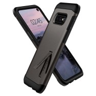 Spigen Tough Armor хибриден кейс с най-висока степен на защита Tech за Samsung Galaxy S10e, Gunmetal