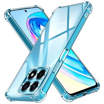 Калъф-Techsuit - Shockproof Clear Silicone - Honor X8a - Clear