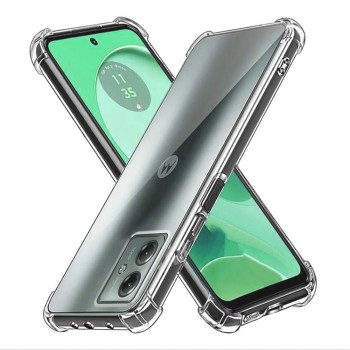 Калъф-Techsuit - Shockproof Clear Silicone - Motorola Moto G54 - Clear