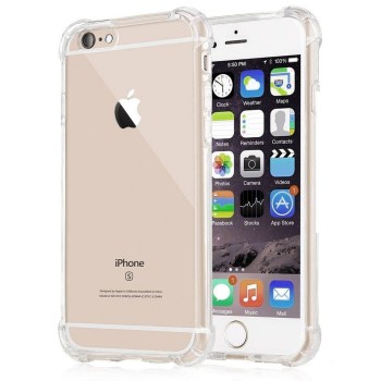 Калъф-Techsuit - Shockproof Clear Silicone - iPhone 7 / 8 / SE 2, SE 2020 / SE 3, SE 2022 - Clear