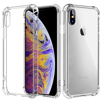 Калъф-Techsuit - Shockproof Clear Silicone - iPhone X / XS - Clear
