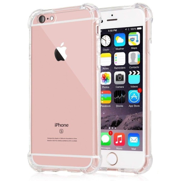 Калъф-Techsuit - Shockproof Clear Silicone - iPhone 5/ 5s/ SE - Clear