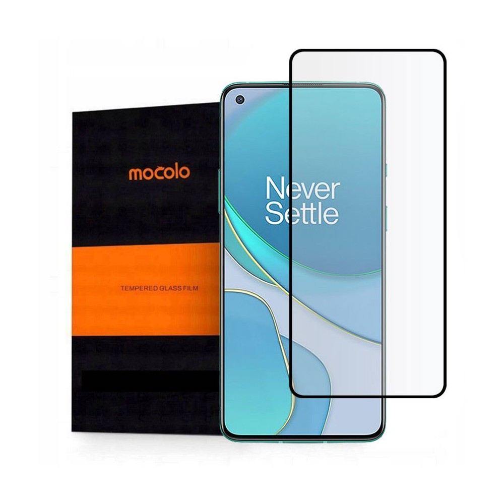 Стъклен протектор MOCOLO TG+Full Glue за OnePlus 8T, Black