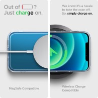 Калъф Spigen Quartz Hybrid iPhone 12 Mini, Matte Clear