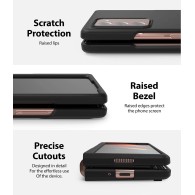 Калъф Ringke Slim Ultra-Thin Cover за Samsung Galaxy Z Fold 2 5G, Matt black