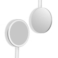 Безжично Зарядно TeL Protect Wireless MagSafe QI 15W за iPhone 12Mini/12/12Pro/12 Pro Max, Бял