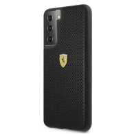 Калъф Ferrari FESPEHCS21SBK за Samsung Galaxy S21, On Track Perforated