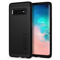 Spigen Tough хибриден кейс с най-висока степен на защита Tech за Samsung Armor Galaxy S10, Black