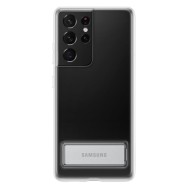 Калъф Samsung Clear Standing Cover за Galaxy S21 Ultra, Transparent