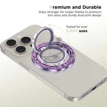 Tech-Protect MMR200 Magsafe Phone Ring, Универсален, Purple