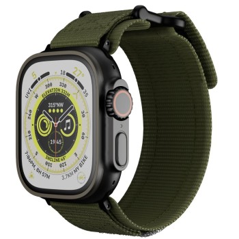 Каишка Tech-Protect SCOUT PRO за Apple Watch 4 / 5 / 6 / 7 / 8 / SE / Ultra 1 / 2, 42 / 44 / 45 / 49mm, Military Green