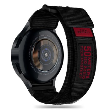 Каишка Tech-Protect SCOUT PRO за Samsung Galaxy Watch 4 / 5 / 5 Pro / 6, Black