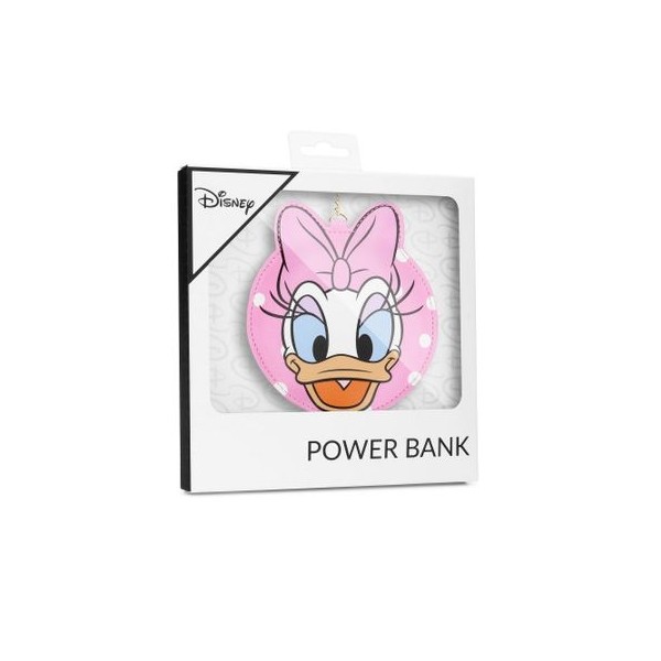 Външна батерия/PowerBank Disney Daisy, 2200mAh, Розов
