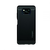 Калъф Spigen Rugged Armor Xiaomi Poco X3 Pro / X3 NFC, Matte Black