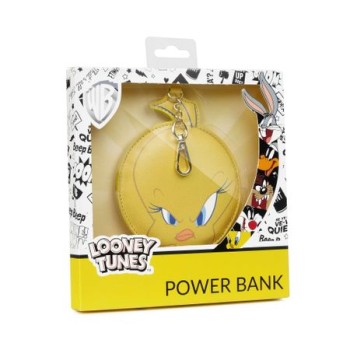 Външна батерия/PowerBank Looney Tunes Tweety, 2200mAh, Жълт