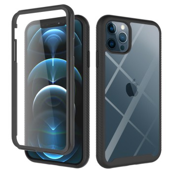 Калъф-Techsuit - Defense360 Pro + Screen Protector - iPhone 12 Pro Max - Black