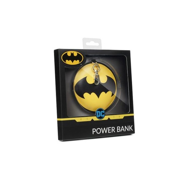 Външна батерия/PowerBank DC Batman, 2200mAh, Черен