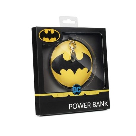 Външна батерия/PowerBank DC Batman, 2200mAh, Черен
