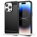 Калъф-Techsuit - Carbon Silicone - iPhone SE 4 2024 - Black