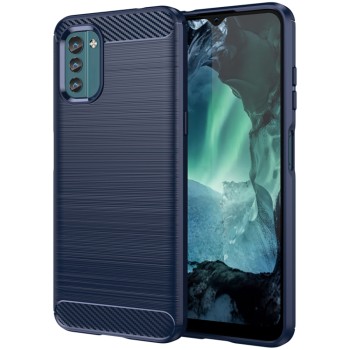 Калъф-Techsuit - Carbon Silicone - Nokia G11 / G21 - Blue
