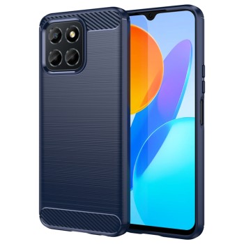 Калъф-Techsuit - Carbon Silicone - Honor X6 / X8 5G / 70 Lite - Blue