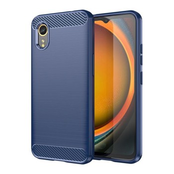 Калъф-Techsuit - Carbon Silicone - Samsung Galaxy Xcover7 - Blue
