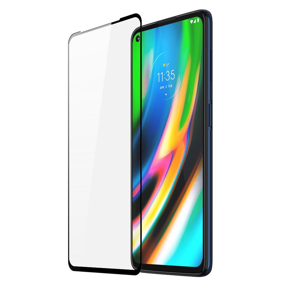 Стъклен протектор Dux Ducis 10D Full case friendly за Motorola Moto G9 Plus black