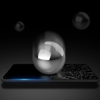 Стъклен протектор Dux Ducis 10D Full case friendly за Google Pixel 5 black