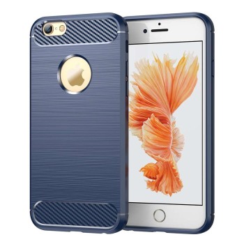 Калъф-Techsuit - Carbon Silicone - iPhone 6 Plus/ 6s Plus - Blue