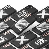 Калъф Ringke Onyx Design Durable TPU Case Samsung Galaxy S21+ 5G (S21 Plus 5G) black (Graffiti)