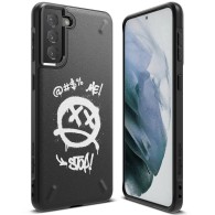 Калъф Ringke Onyx Design Durable TPU Case Samsung Galaxy S21+ 5G (S21 Plus 5G) black (Graffiti)
