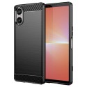 Калъф-Techsuit - Carbon Silicone - Sony Xperia 5 V - Black