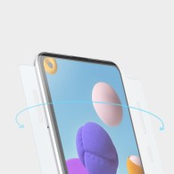 Протектор Ringke Dual Easy Wing 2x за Samsung Galaxy A21S, Прозрачен