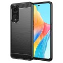 Калъф-Techsuit - Carbon Silicone - Oppo A98 5G - Black