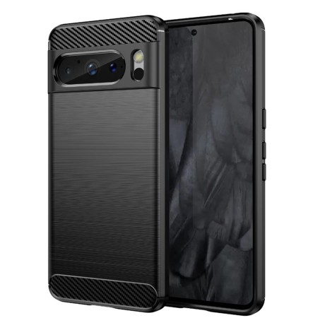 Калъф-Techsuit - Carbon Silicone - Google Pixel 8 Pro - Black