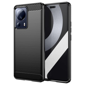 Калъф-Techsuit - Carbon Silicone - Xiaomi 13 Lite - Black