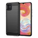 Калъф-Techsuit - Carbon Silicone - Samsung Galaxy A04e / M04 - Black