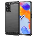 Калъф-Techsuit - Carbon Silicone - Xiaomi Redmi Note 11 Pro 4G / Note 11 Pro 5G / Note 12 Pro 4G - Black