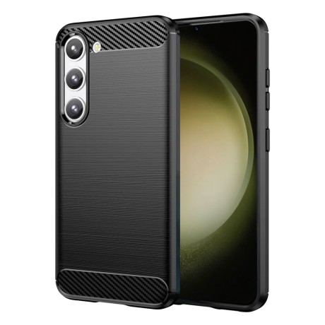 Калъф-Techsuit - Carbon Silicone - Samsung Galaxy S23 Plus - Black