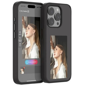 Калъф Techsuit - SmartScreen NFC - iPhone 15 Pro Max - Black