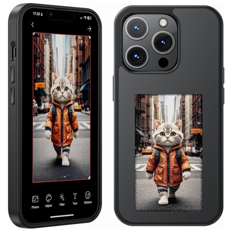 Калъф-Techsuit - SmartScreen NFC - iPhone 13 Pro - Black
